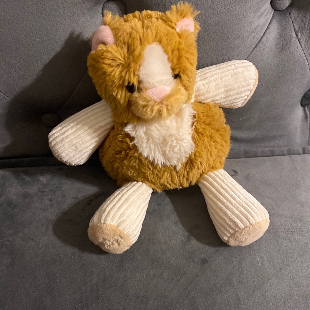 Scentsy Buddy Baby Scratch the Cat Plush Stuffed Animal 8.5" Vanilla Cream Scent
